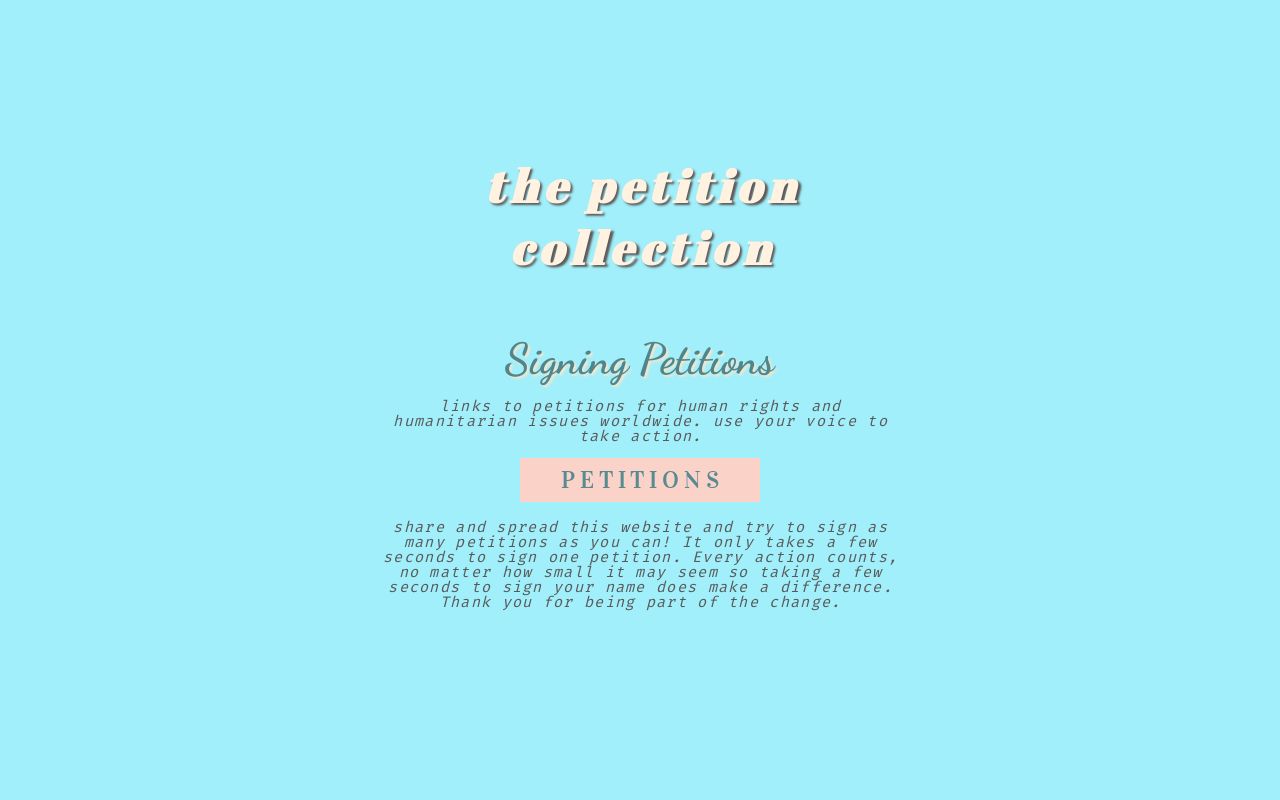 the-petition-collection